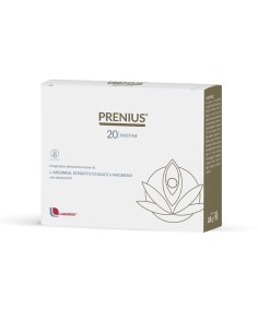 Prenius Integratore L-Arginina, Salicina e Magnesio 20 Bustine